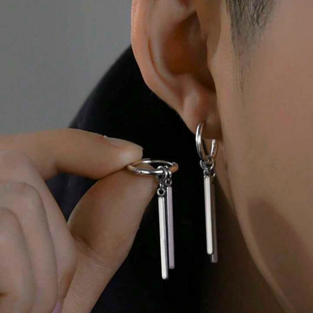 ‼️NEW IN‼️Elegant Drop Earrings Unisex - Picture 6 of 6